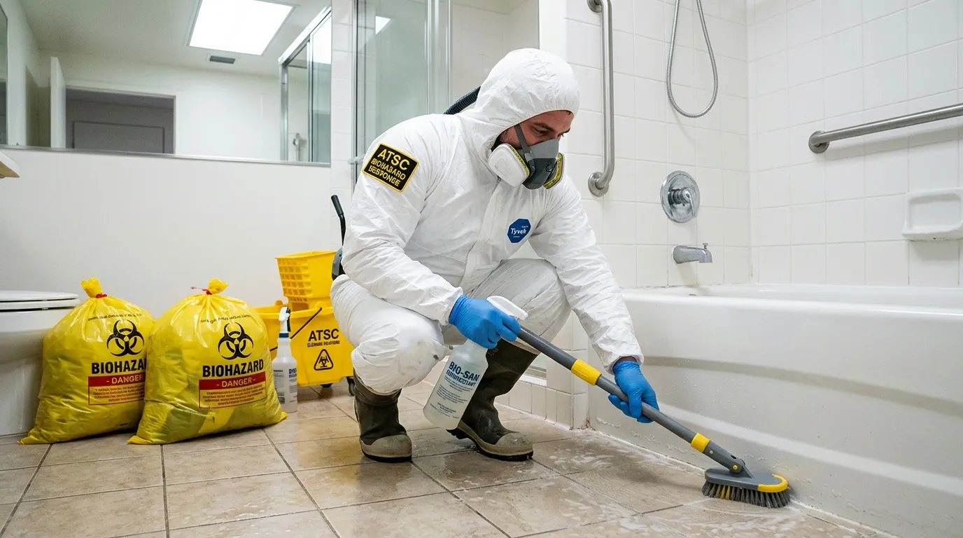 Decontamination equipment deployed for Blood Cleanup in South Miami Heights